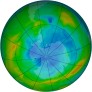 Antarctic Ozone 2010-08-11